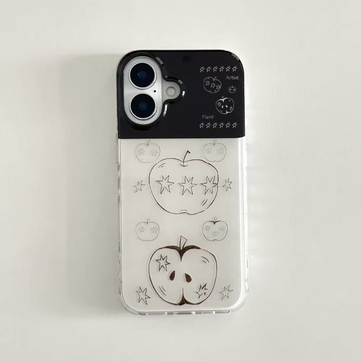 Phone Cases Cute Iphone 13 - Casing Ponsel Kartun Sederhana Bergambar Anjing