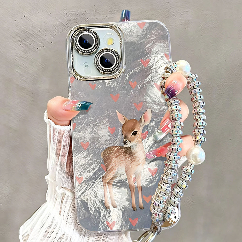 Phone Cases Red Deer - Casing HP Lucu Motif Rusa Merah