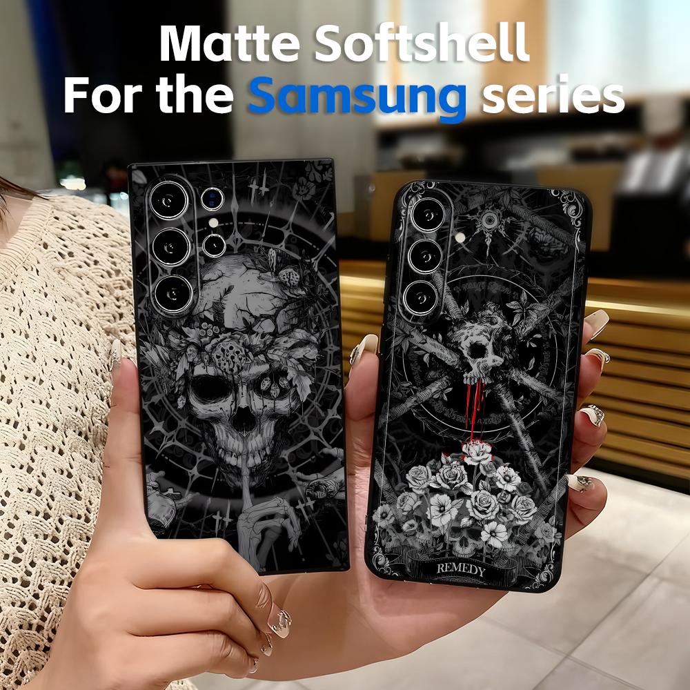 Phone Cases H&M - H-Hunting S-Show-downES Casing Ponsel Hitam Lembut