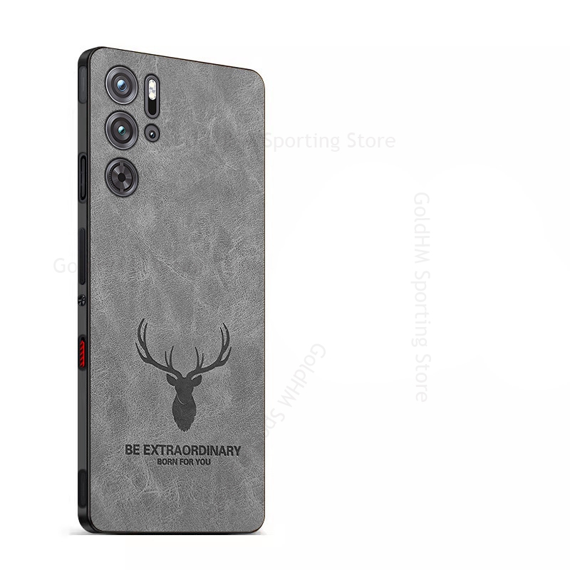 Phone Cases Red Deer - Casing Ponsel Kulit Rusa Kepala Kartun