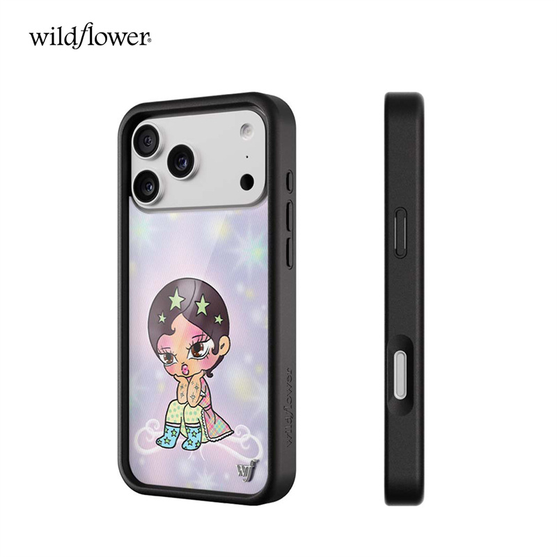 Phone Cases Wildflower - Wildflower Vanilla Mace Bintang berkilau imut