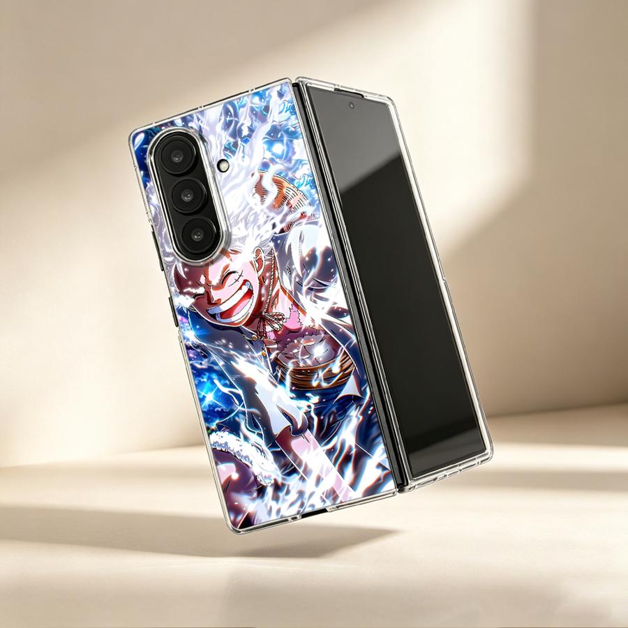 Phone Cases Z Fold 6 - Casing Ponsel Transparan Lembut Kartun O-One