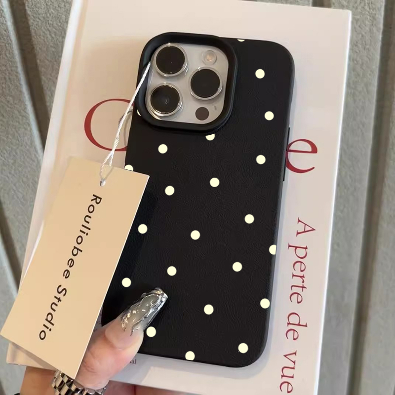 Phone Cases Cute Iphone 13 - Casing HP Motif Polkadot Lucu dan
