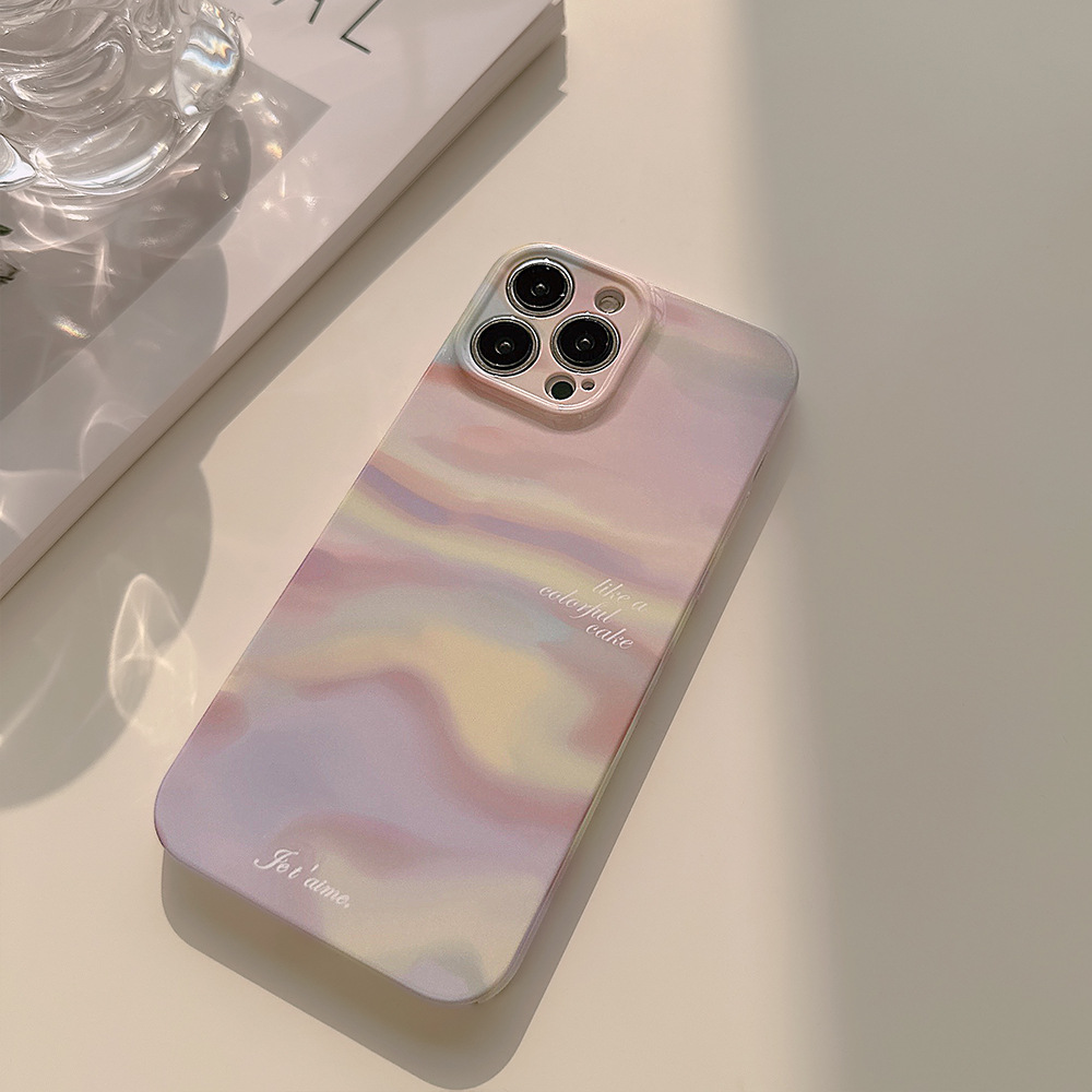 Phone Cases Classy - Casing Ponsel Abstrak Gradasi Mewah Untuk