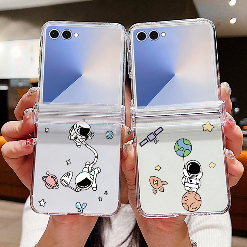 Phone Cases Z Fold 6 - Casing Ponsel Lipat Pola Astronot untuk