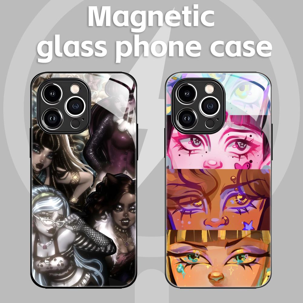 Phone Cases H&M - Casing HP M-MonsterS Cartoon H-HighS untuk