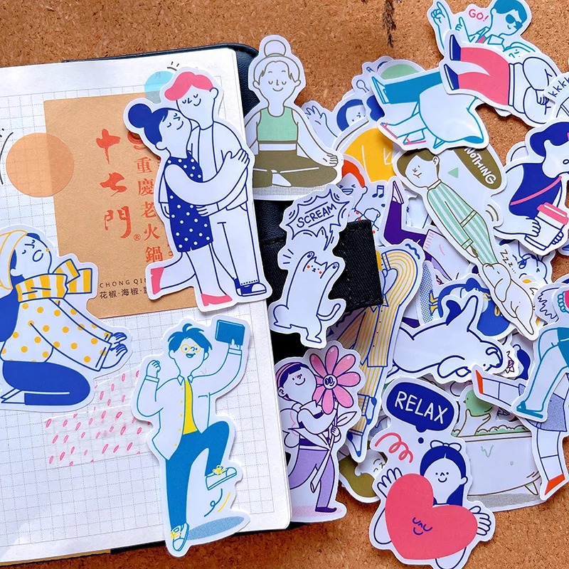 Phone Cases For Boys - Stiker 42pcs karakter tangan akun stiker
