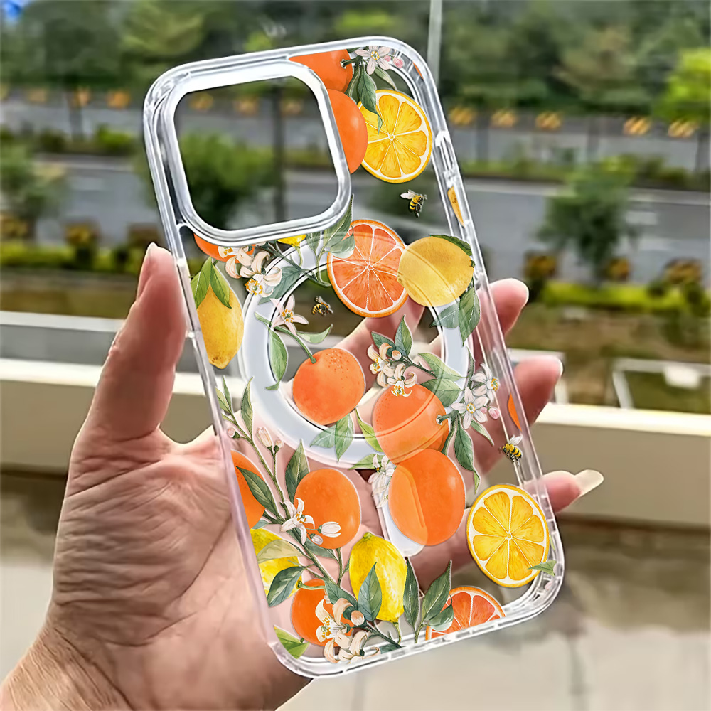 Phone Cases Clear - Casing Ponsel Lemon Musim Panas untuk