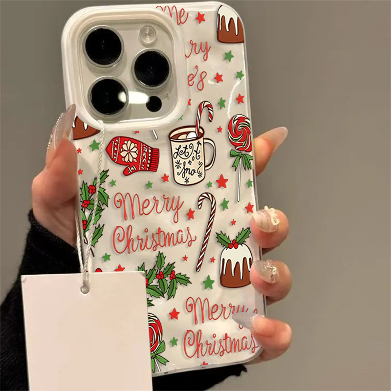 Phone Cases Cute Iphone 13 - Casing Ponsel Motif Natal Lucu dan
