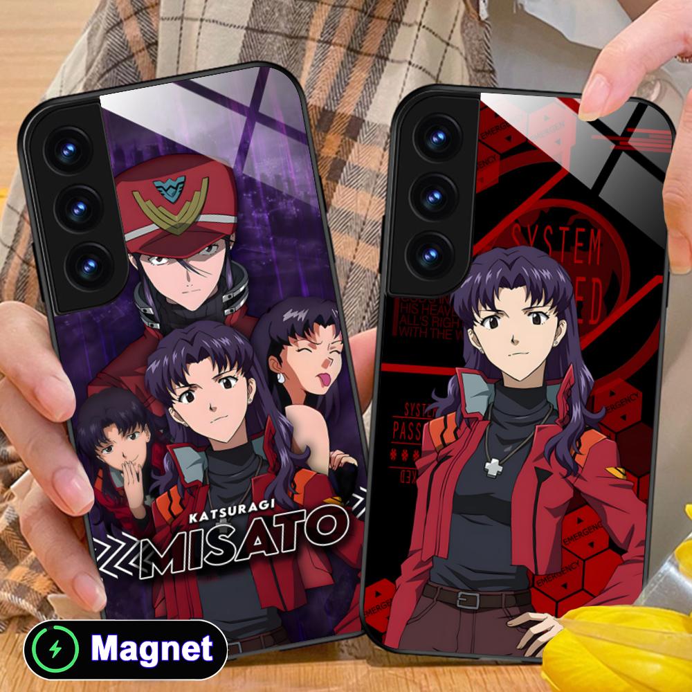 Casing HP EVAN Misato Katsurag - Phone Cases With Magnet ulasan dan harga