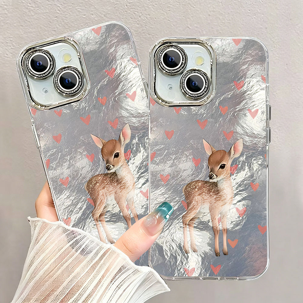 Casing HP Lucu Motif Rusa Mera - Phone Cases Red Deer ulasan dan harga
