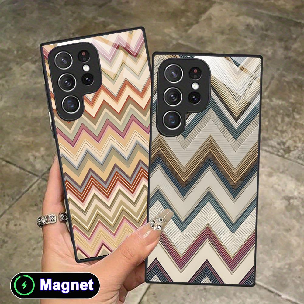 Casing Ponsel Motif Garis Gelo - Phone Cases With Magnet ulasan dan harga