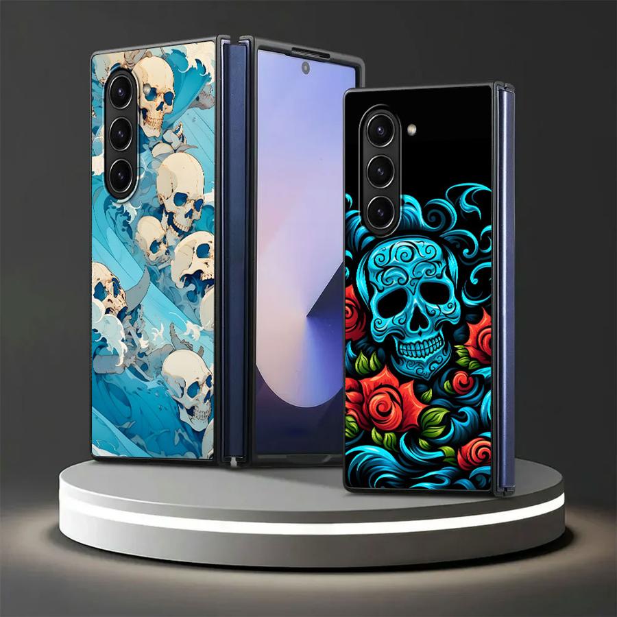 Casing Seni Tengkorak untuk Sa - Phone Cases Z Fold 6 ulasan dan harga