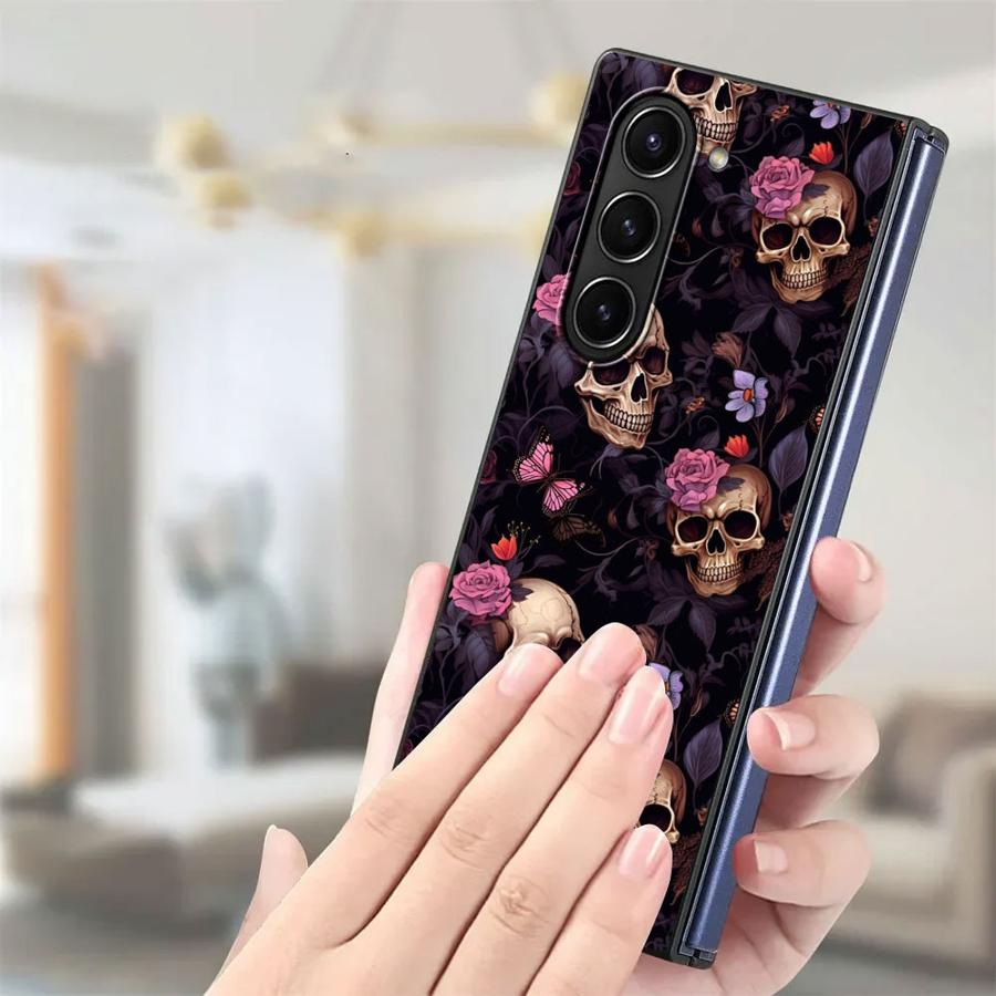 Casing Seni Tengkorak untuk Sa - Phone Cases Z Fold 6 ulasan dan harga