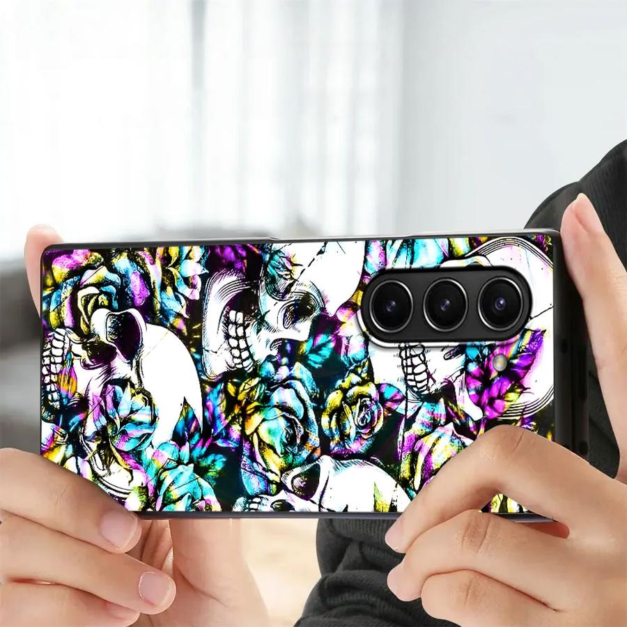 Casing Seni Tengkorak untuk Sa - Phone Cases Z Fold 6 ulasan dan harga