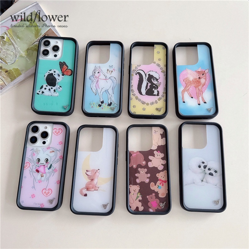 Casing HP Wildflower ins Fawn  - Phone Cases Wildflower ulasan dan harga