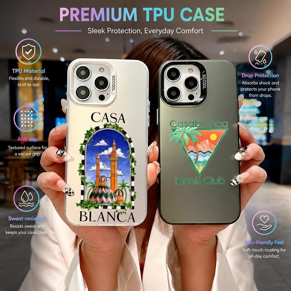 Casing Ponsel Mewah Casablanca - Phone Cases Classy ulasan dan harga