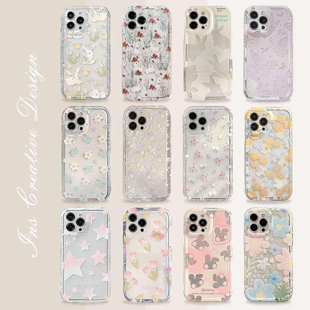 Casing Ponsel Seri Transparan  - Phone Cases Cute Iphone 13 ulasan dan harga