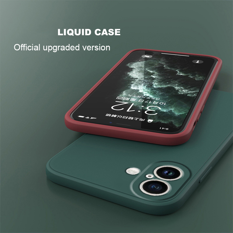 Sarung silikon cair asli mewah - Phone Cases Classy ulasan dan harga