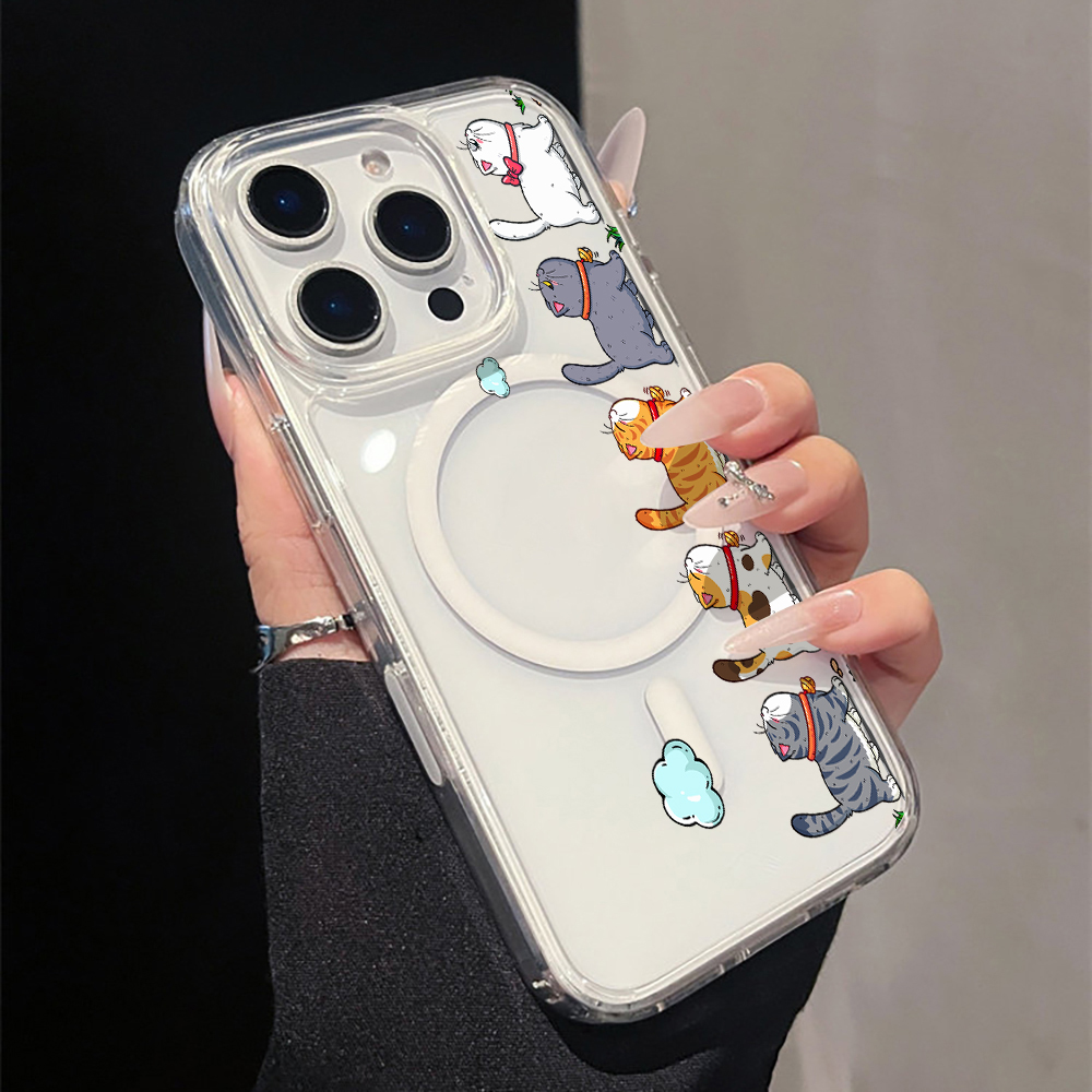Casing HP Akrilik Motif Kucing - Apple Iphone 15 Pro Max ulasan dan harga
