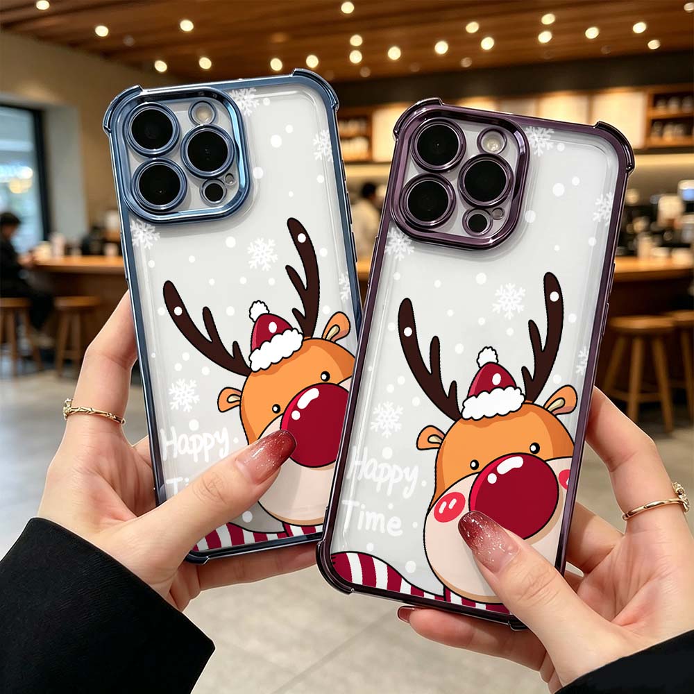 Casing Ponsel Rusa Hidung Mera - Phone Cases Red Deer ulasan dan harga