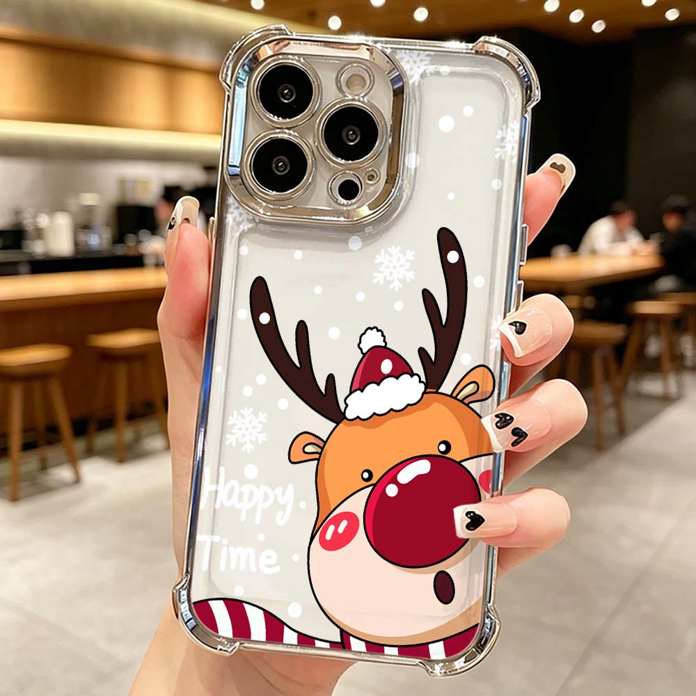 Casing Ponsel Rusa Hidung Mera - Phone Cases Red Deer ulasan dan harga
