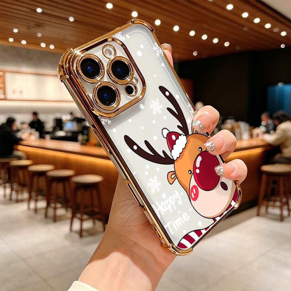 Casing Ponsel Rusa Hidung Mera - Phone Cases Red Deer ulasan dan harga
