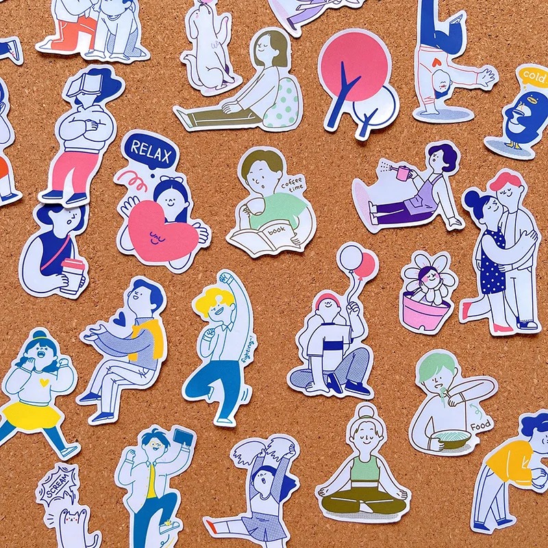 Stiker 42pcs karakter tangan a - Phone Cases For Boys ulasan dan harga