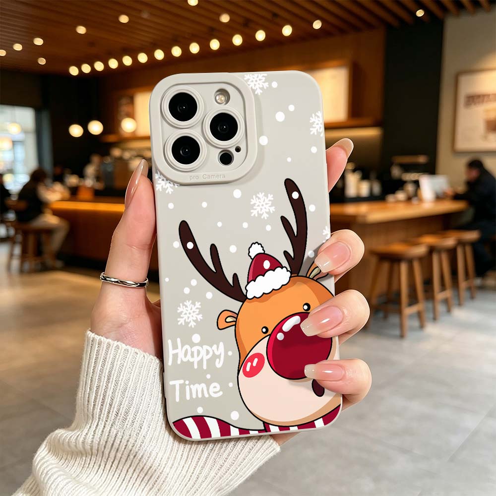 Casing Ponsel Rusa Hidung Mera - Phone Cases Red Deer ulasan dan harga