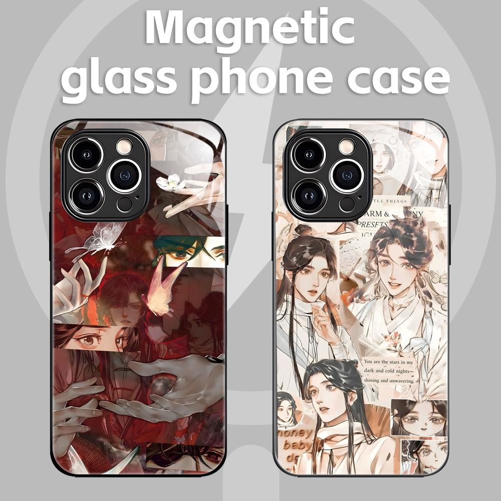 Casing Magnetik Motif Kotak-ko - Phone Cases With Magnet ulasan dan harga