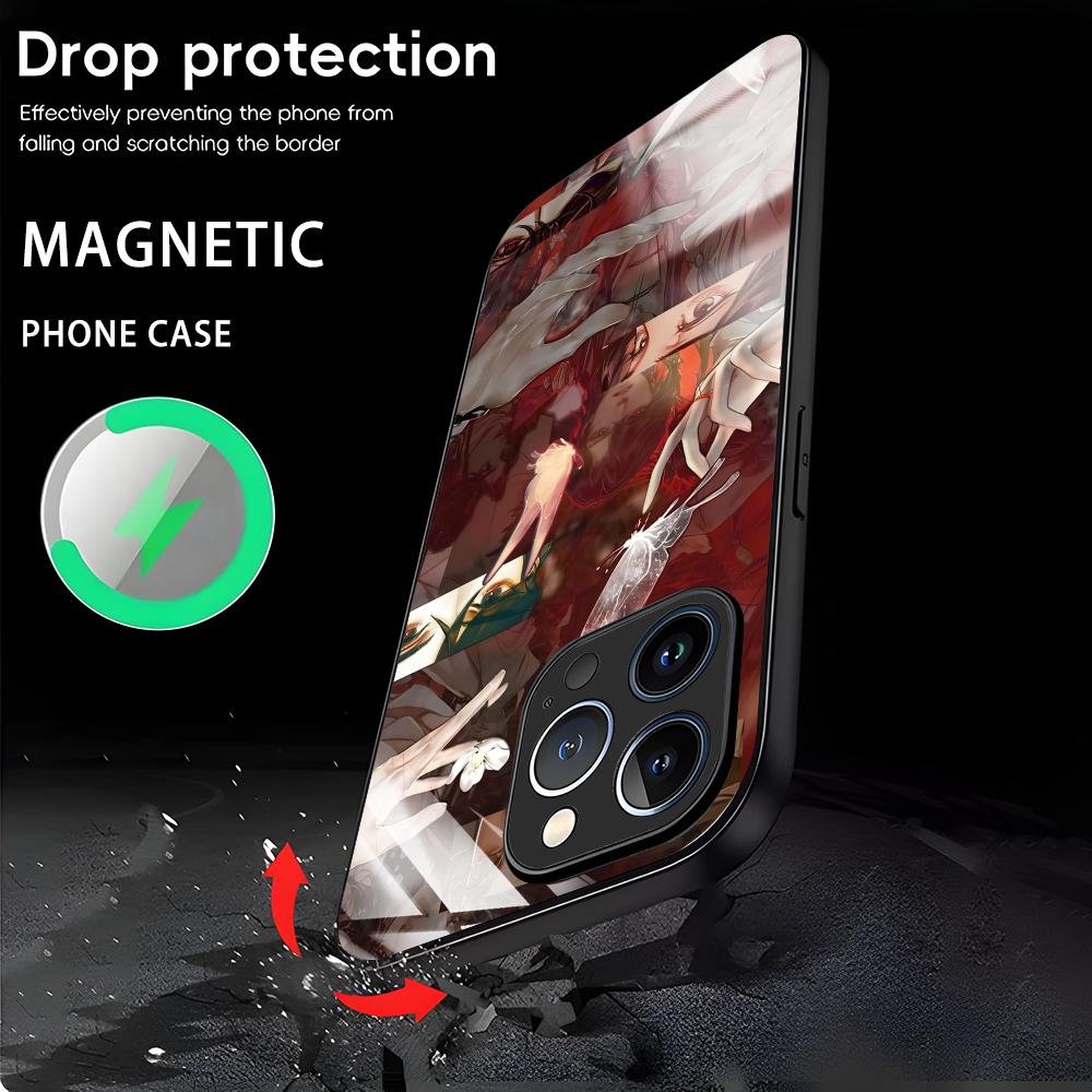 Casing Magnetik Motif Kotak-ko - Phone Cases With Magnet ulasan dan harga