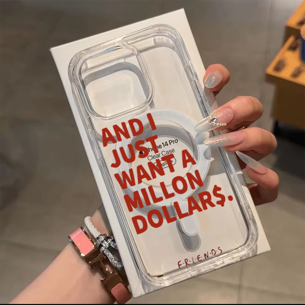 Casing Kutipan Abstrak Fashion - Phone Cases Clear ulasan dan harga