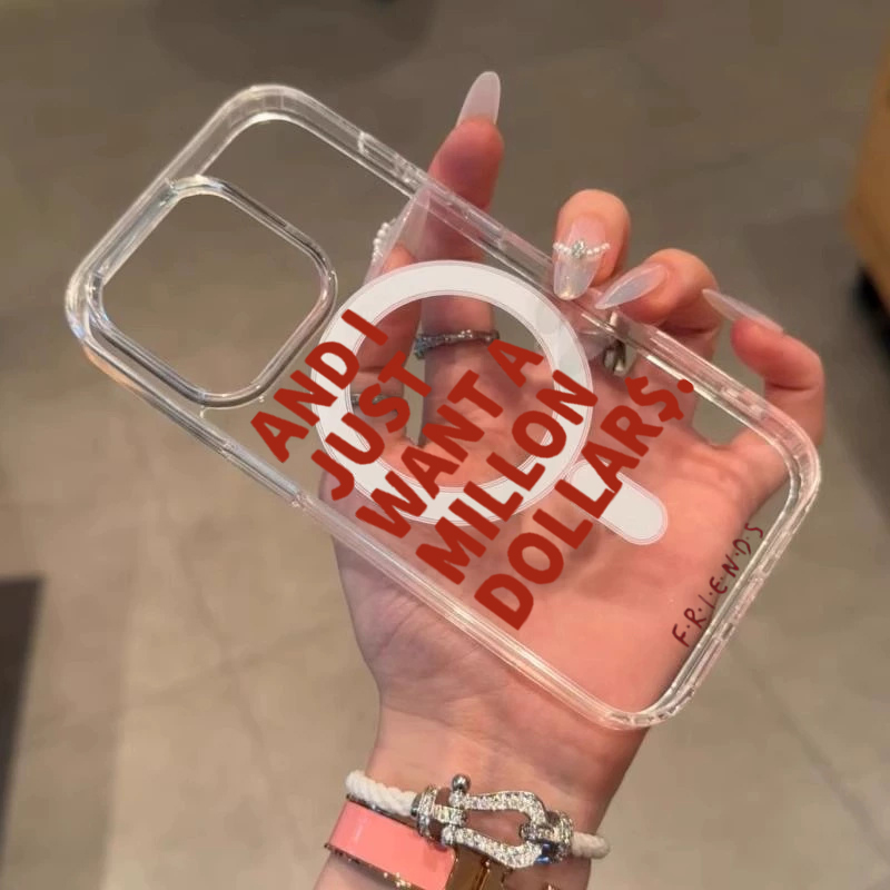 Casing Kutipan Abstrak Fashion - Phone Cases Clear ulasan dan harga
