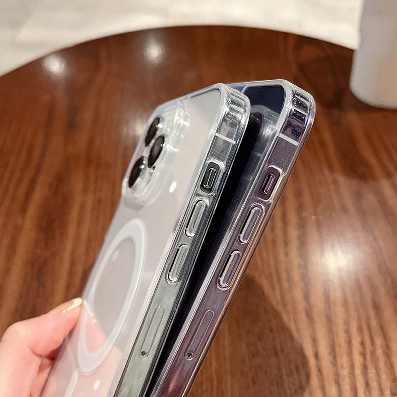 Casing Transparan Magnetik Mag - Phone Cases With Magnet ulasan dan harga