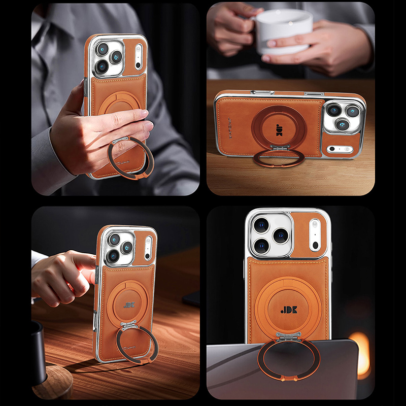 Casing Ponsel Kulit Mewah deng - Phone Cases With Magnet ulasan dan harga