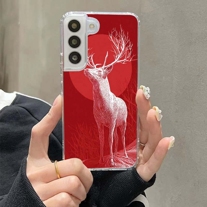 Casing Transparan untuk Samsun - Phone Cases Red Deer ulasan dan harga