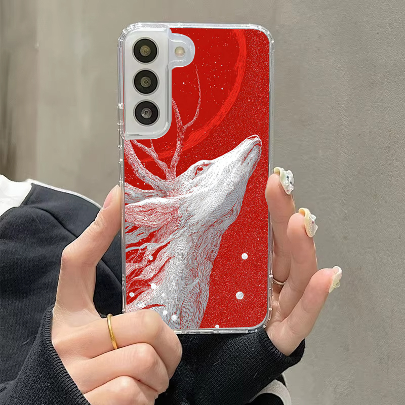 Casing Transparan untuk Samsun - Phone Cases Red Deer ulasan dan harga