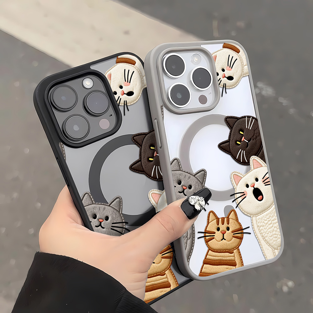 Casing HP Kucing Bordir Imitas - Phone Cases Cute Iphone 13 ulasan dan harga